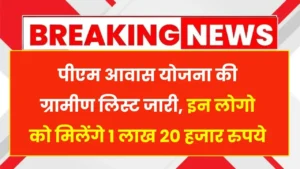 PM Awas Yojana Gramin List 2025