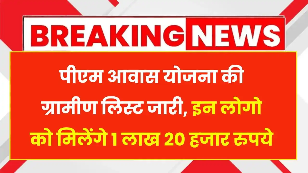 PM Awas Yojana Gramin List 2025