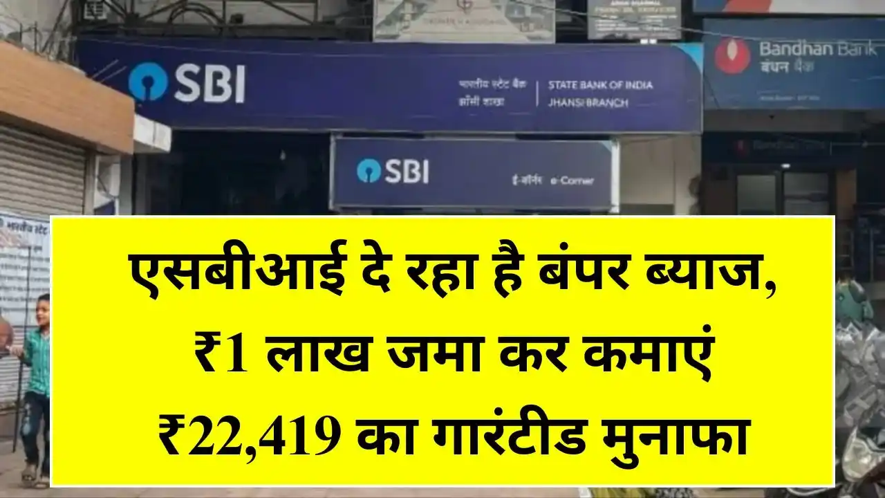 SBI Fixed Deposit Scheme 2025